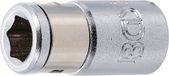 BGS Bitadapter met blokkeerkogel binnenvierkant 1/4 binnenzeskant 1/4