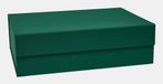OYOY Boîte de rangement rectangulaire en carton vert foncé