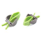 Savic Snackhouder Pincer Plastic Groen/Grijs Pak á 2 stuks