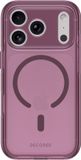 DECODED Housse transparente - Convient pour iPhone 18 Pro / 17 Pro - Convient pour MagSafe - Protection contre les chutes jusqu'à 3 mètres - Anti-jaunissement - Bleu dépoli