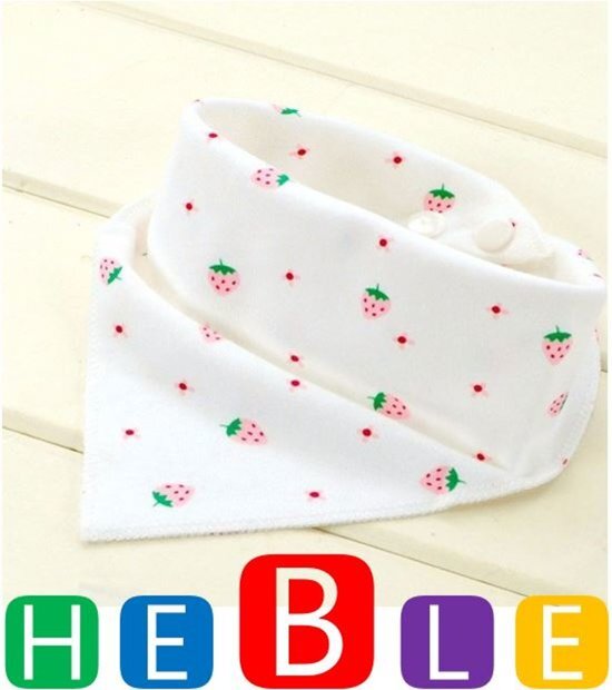 Heble 2st - Bandana slab - - dagaanbieding - aanbiedingen wit, rood