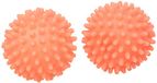 PARODI & PARODI 2 stuks, droog het wasgoed beter en niet bij het wassen of drogen beschadigd, paar wasdrogerballen kleur oranje, artikel 659 wand, neutraal, standaard