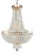 Maytoni DIA750-TT40-WG Plafondlamp Goud Metaal E14 6x60W