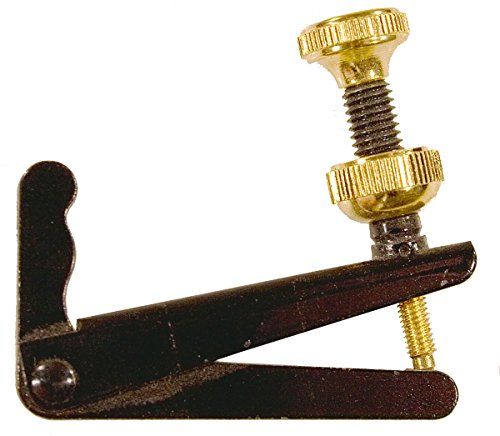 Wittner String Adjuster voor 4/4 Cello met Gouden Schroeven - Zwart