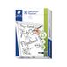 STAEDTLER Lumocolor 356 Flipchartstiften – zwart, 10-pack, 2,0 mm