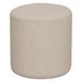 Nest of Nora Nora Poef rond bouclé ø34x36 cm - Beige