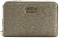 GUESS Brenton SLG Medium Zip Around Wallet Dark Taupe