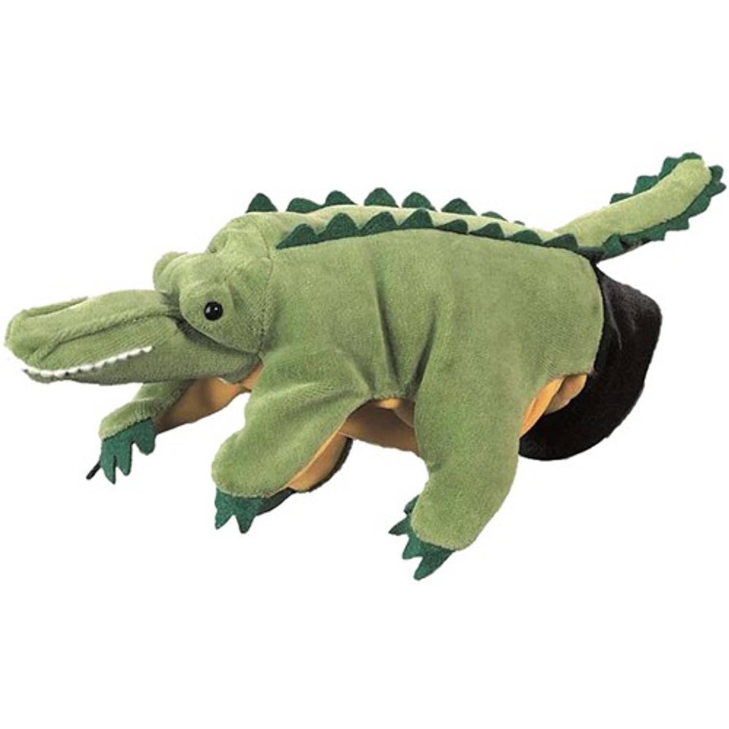 Beleduc 40129 - Handpop krokodil, bewezen op de kleuterschool