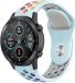 Strap-it Bracelet de montre connectée en silicone - Bleu clair - Convient pour Honor Magic Watch 2 - 46mm