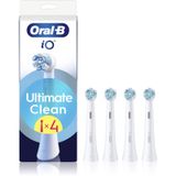 Oral-B iO Ultimate Clean Opzetborstels Wit 4 Stuks