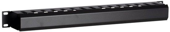 DSIT 19 inch kabelgoot met afdekplaat 1U