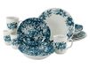 CreaTable Splendor Series 22264 Petroleum 16-delige serviesset