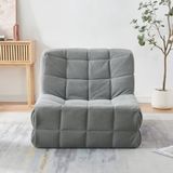 en.casa Fauteuil Koskyvn 75x90x100 cm grijs
