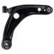 febi bilstein 43067 draagarm met lagers, scharnier en borgmoer, 1 stuk | Compatibel met: TOYOTA YARIS