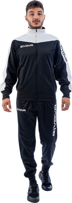 Givova Roma Trainingspak Zwart XL Man