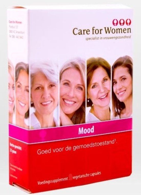 Care for Women Mood Voedingssupplement - 60 Capsules