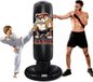 Wan GmbH Sac de frappe gonflable extra large 160 cm avec support pour enfants, adolescents et adultes - Cadeaux de karaté pour garçons