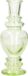 Ideas 4 Seasons Bougeoir Venice - verre coloré - vert clair - D5,7 x H15 cm