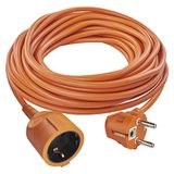 EMOS Verlengkabel 25 m Schuko, stroomverlenging voor binnen IP20, H05VV-F3G 1,5 mm2, kinderbeveiliging