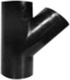Geberit Afvoer PE Fitting T-stuk 45° 75x56