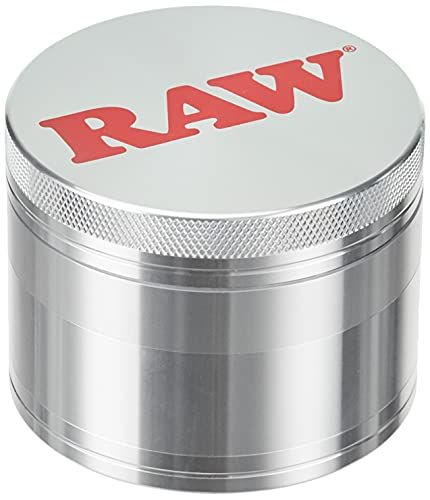 Raw 19330 Grinder - 4-delig met schep - 56 mm - aluminium