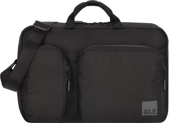 Jack Wolfskin Rugzak & Schoudertas New York 2in1 Flipbag 20L Ultra Black