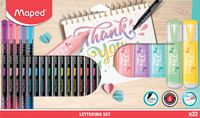 Merkloos Maped Letteringset 22-delig