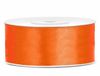 Partydeco Cadeaulint - oranje - 2,5 cm x 25 meter - satijn