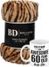 Bellatio Design Cadeau verjaardag 60 jaar vrouw set - Fleece plaid/deken tijger print met Awesome 60 year mok