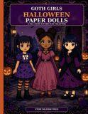 Goth Bol Goth Girls Halloween Paper Doll Set
