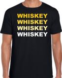 Bellatio Decorations Shoppartners Bv Whiskey drank - funny style - t-shirt - zwart - voor heren - M