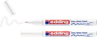 edding 751/2 marqueur peinture - blanc - 2 pièces