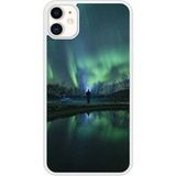 Apple iPhone 11 Aurores boreales Verstevigd hoesje met sublimatie bedrukking