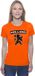 Bellatio Decorations Shoppartners Bv Oranje Holland supporter shirt met zwarte leeuw dames - Oranje fan/ supporter kleding XXL