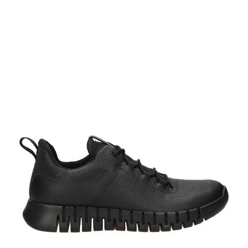 Ecco leren sneakers zwart