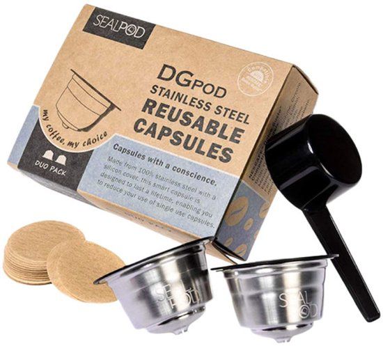 Sealpod Herbruikbare capsule compatibel met NESCAFÉ® Dolce Gusto® Duo Pack
