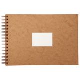 Clairefontaine schrijfblok & schrift A4 20 vel Bruin