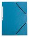 Q-CONNECT KF02167 Chemise en manille Bleu A4 Carton