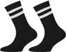 Yellow Moon Kinder sportsokken – 2 Paar - black - 31-34