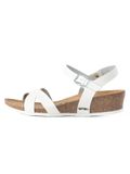 Bayton Sandalen met riem 'Lajas' wit