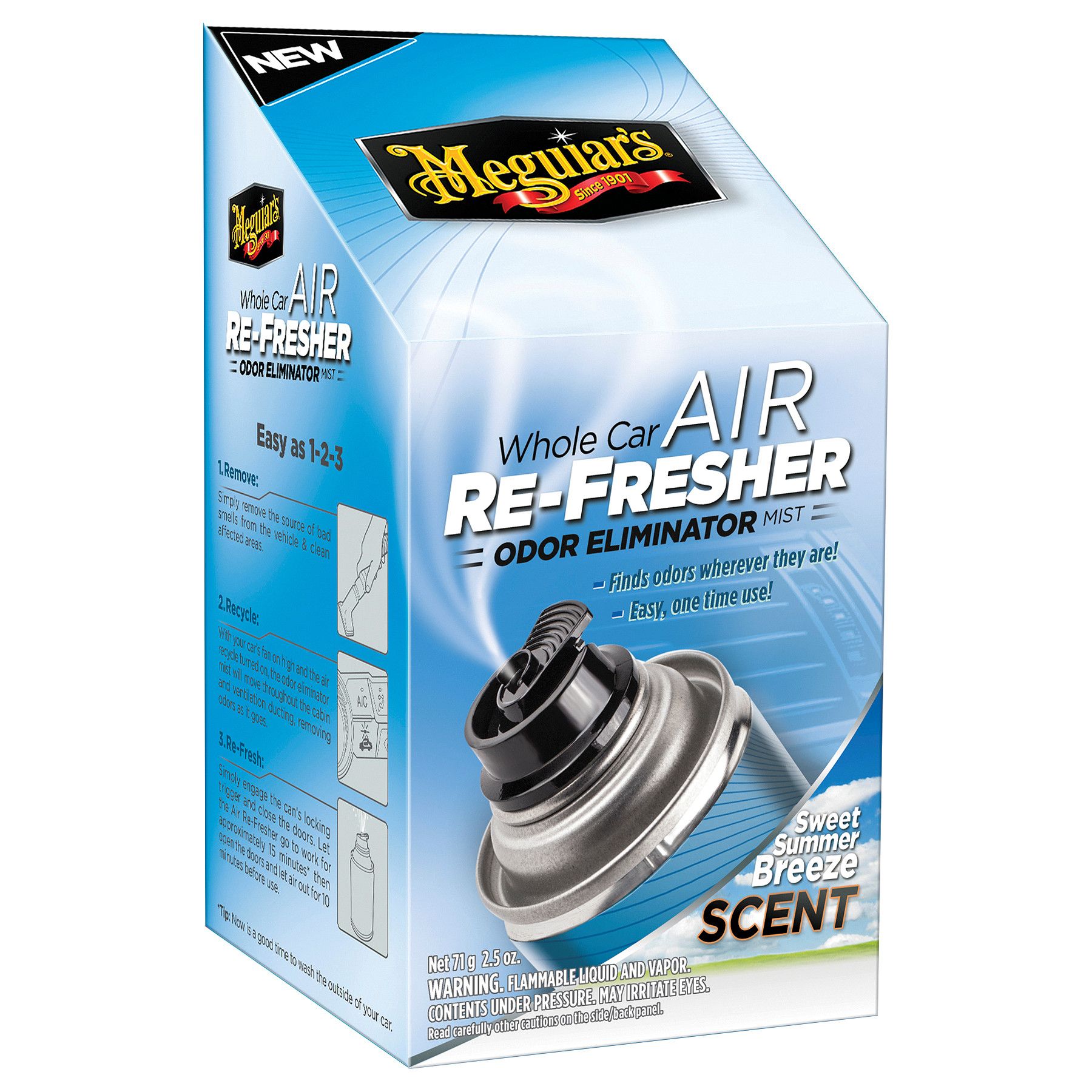 Meguiars Air Refreshner Summer Breeze Scent 59 ml