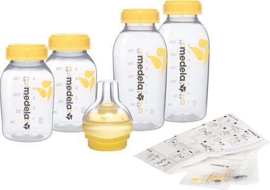 Medela Store and Feed set transparant