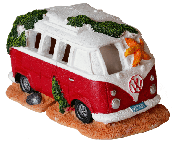 SuperFish Deco LED VW Bus - Blauw - Aquarium Decoratie