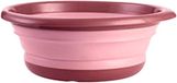 Lavabo rond pliable en silicone