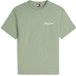 Tommy Jeans T-shirt pour homme, taille M, vert, manche courte, col rond, 100% coton
