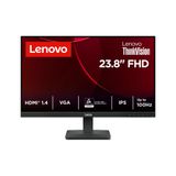 Lenovo ThinkVision S24-4e 23.8" Full HD IPS Monitor 100Hz HDMI VGA Zwart