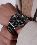 Gc Speedracer Chrono Ceramic Quartz Chronograafhorloge Zwart Kast Gemaakt Van 100% Roestvrij Staal En Een Armband Van 100% Keramiek 44 Z51004G2MF, Z51005G9MF