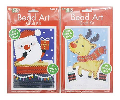 Kreative Kids Kerst Bead Art Craft Kits