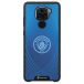Man City Officiel Coque de Téléphone 3D Redmi Note 9 Global - Coque Officielle 3D Design Bleu Métallique