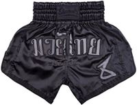 8 Weapons Short voor Muay Thai Bangkok Zwart/Zwart XL Unisex